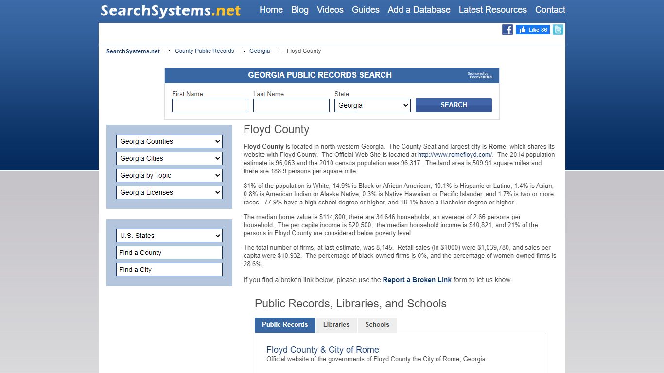 Floyd County Criminal and Public Records